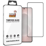 Full Coverage Tempered Glass Screen Protector for Samsung Galaxy S25 Edge - Black