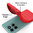 Flexi Grip Defender Shockproof Case for Motorola Edge 60 Fusion - Red (Matte)
