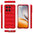 Flexi Grip Defender Shockproof Case for Motorola Edge 60 Fusion - Red (Matte)
