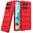 Flexi Grip Defender Shockproof Case for Motorola Edge 60 Fusion - Red (Matte)