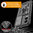 Heavy Duty Shockproof Case / Slide Camera Cover for Samsung Galaxy S25 Edge - Black