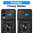 Heavy Duty Shockproof Case / Slide Camera Cover for Samsung Galaxy S25 Edge - Black
