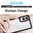 Hybrid Acrylic Tough Shockproof Case for Samsung Galaxy S25 Edge - Black (Frame)