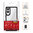 Hybrid Acrylic Tough Shockproof Case for Samsung Galaxy S25 Edge - Black (Frame)
