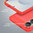 Flexi Slim Carbon Fibre Case for Samsung Galaxy S25 Edge - Brushed Red