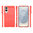 Flexi Slim Carbon Fibre Case for Samsung Galaxy S25 Edge - Brushed Red