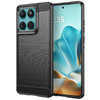 Flexi Slim Carbon Fibre Case for Motorola Edge 60 Fusion - Brushed Black