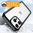 Hybrid Acrylic Tough Shockproof Case for Apple iPhone 13 Pro - Black (Frame)