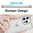 Hybrid Acrylic Tough Shockproof Case for Apple iPhone 13 Pro - Clear (Frame)