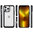 Hybrid Acrylic Tough Shockproof Case for Apple iPhone 13 Pro Max - Black (Frame)