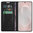 Leather Wallet Case & Card Holder Pouch for Samsung Galaxy S25 Edge - Black
