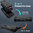 (3-in-1) X Stealth Hard Shell Case for Nintendo Switch 2 - Black (Full Body)