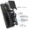 Heavy Duty Shockproof Case / Slide Camera Cover for Oppo A5 Pro 5G - Black