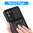 Heavy Duty Shockproof Case / Slide Camera Cover for Motorola Moto G82 - Black