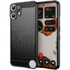 Flexi Slim Carbon Fibre Case for Nothing CMF Phone 2 Pro - Brushed Black