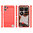 Flexi Slim Carbon Fibre Case for Nothing CMF Phone 2 Pro - Brushed Red