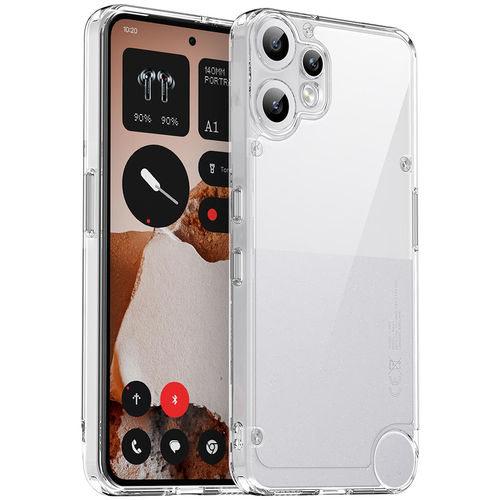 Hybrid Acrylic Tough Shockproof Case for Nothing CMF Phone 2 Pro - Clear (Frame)