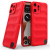 Flexi Grip Defender Shockproof Case for Nothing CMF Phone 2 Pro - Red (Matte)