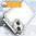 Hybrid Acrylic Tough Shockproof Case for Apple iPhone 15 - Clear (Frame)
