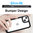 Hybrid Acrylic Tough Shockproof Case for Apple iPhone 14 - Black (Frame)