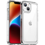 Hybrid Acrylic Tough Shockproof Case for Apple iPhone 14 - Clear (Frame)