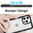 Hybrid Acrylic Tough Shockproof Case for Apple iPhone 14 Pro - Black (Frame)