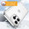 Hybrid Acrylic Tough Shockproof Case for Apple iPhone 15 Pro - Clear (Frame)