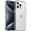 Hybrid Acrylic Tough Shockproof Case for Apple iPhone 15 Pro - Clear (Frame)