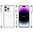 Hybrid Acrylic Tough Shockproof Case for Apple iPhone 14 Pro Max - Clear (Frame)