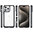 Hybrid Acrylic Tough Shockproof Case for Apple iPhone 15 Pro Max - Black (Frame)