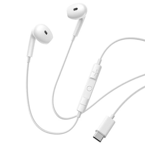 Baseus Encok CZ19 (Semi-In-Ear) Type-C Wired Earphones - White