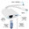 (2-in-1) Lightning / USB Type-C to RJ45 Ethernet Adapter Cable for Phone / Tablet