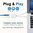 (2-in-1) Lightning / USB Type-C to RJ45 Ethernet Adapter Cable for Phone / Tablet