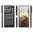 Flexi Slim Carbon Fibre Case for Motorola Edge 60 Pro - Brushed Black