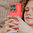 Flexi Slim Carbon Fibre Case for Motorola Edge 60 Pro - Brushed Red