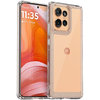 Hybrid Acrylic Tough Shockproof Case for Motorola Edge 50 - Clear (Frame)