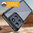Hybrid Acrylic Tough Shockproof Case for Motorola Edge 60 Pro - Black (Frame)