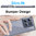 Hybrid Acrylic Tough Shockproof Case for Motorola Edge 60 Pro - Clear (Frame)