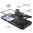 Slim Armour Shockproof Case / Finger Ring Stand for Samsung Galaxy Z Flip7 - Black