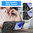 Slim Armour Shockproof Case / Finger Ring Stand for Samsung Galaxy Z Flip7 - Black