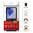 Slim Armour Shockproof Case / Finger Ring Stand for Samsung Galaxy Z Flip7 - Black