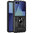 Slim Armour Shockproof Case / Finger Ring Stand for Samsung Galaxy Z Flip7 - Black