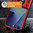 Slim Armour Shockproof Case / Finger Ring Stand for Samsung Galaxy Z Flip7 - Red