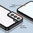 Hybrid Acrylic Tough Shockproof Case for Samsung Galaxy S23+ (Black) Frame