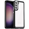 Hybrid Acrylic Tough Shockproof Case for Samsung Galaxy S23+ (Black) Frame