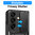 Slim Armour Shockproof Case / Slide Cover / Ring Stand for Samsung Galaxy Z Fold7 - Black