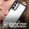 Hybrid Acrylic Tough Shockproof Case for Samsung Galaxy S23 FE - Black (Frame)