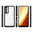 Hybrid Acrylic Tough Shockproof Case for Samsung Galaxy S23 FE - Black (Frame)