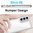 Hybrid Acrylic Tough Shockproof Case for Samsung Galaxy S23 FE - Clear (Frame)