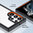 Hybrid Acrylic Tough Shockproof Case for Samsung Galaxy S23 Ultra - Black (Frame)